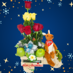 Carruaje Floral Navideño