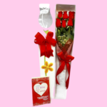 Caja con 6 Rosas