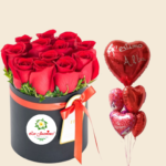 Caja Box De 12 Rosas