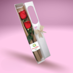 Caja de 2 rosas